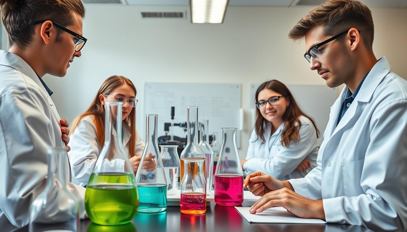 Structured study materials and learning resources on a desk