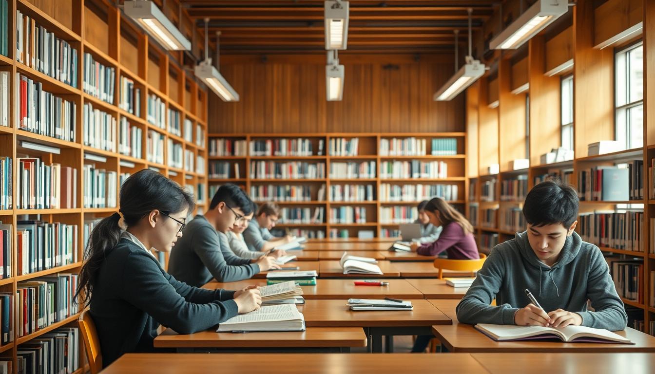 Digital learning platform with online study materials