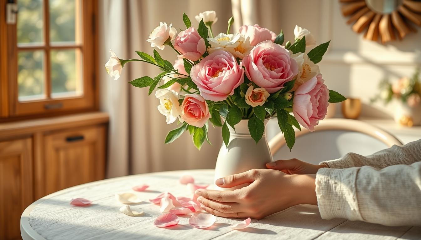 Caring for fresh cut flowers